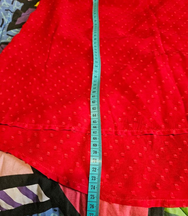 Maglia a maniche corte rossa OVS taglia XL