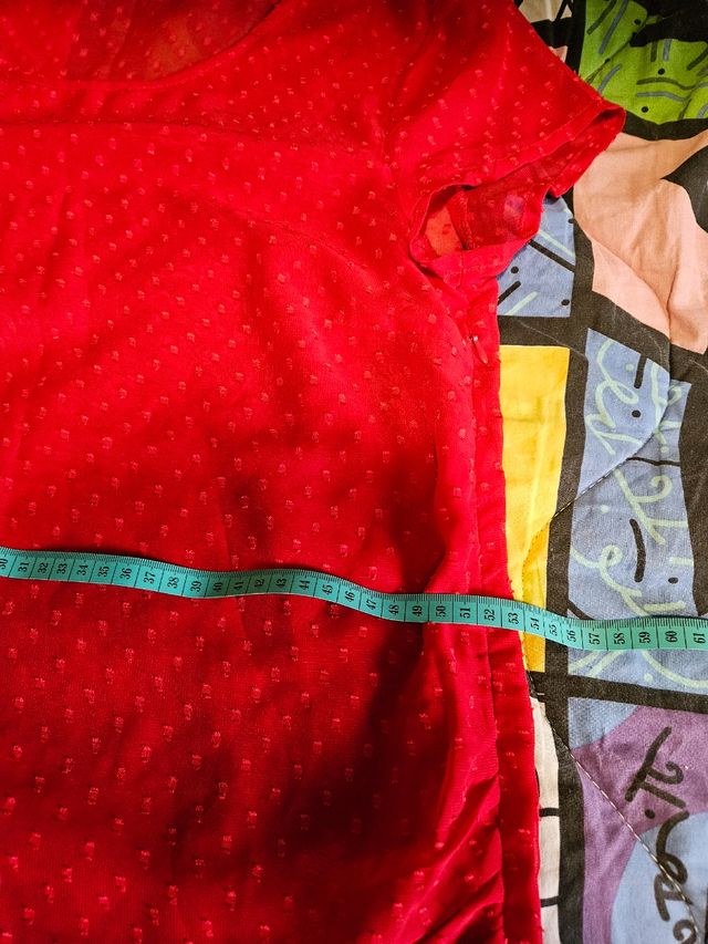 Maglia a maniche corte rossa OVS taglia XL