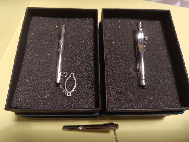 Lote pisa corbatas y gemelos