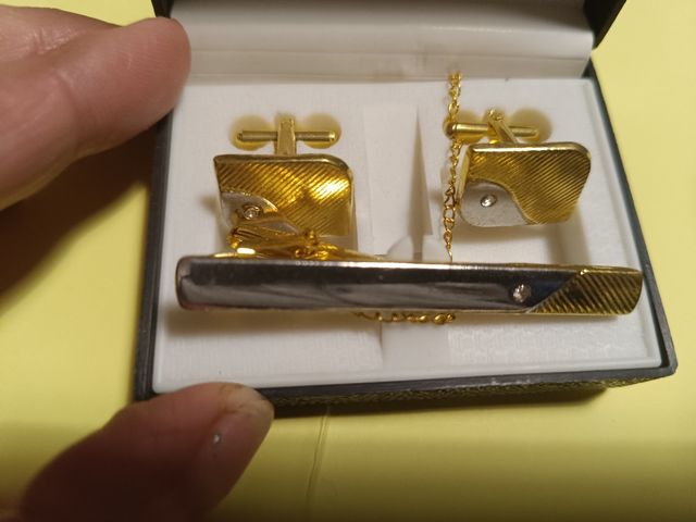 Lote pisa corbatas y gemelos