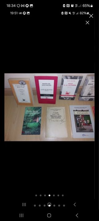 LIBROS - CLÁSICOS Cervantes Cela Machado Matute...