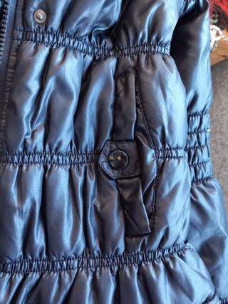 Chaqueta acolchada con gomas