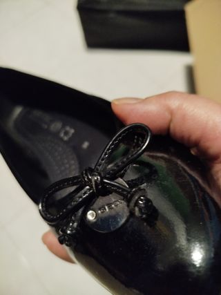 Ballerine Geox in vernice nera 36