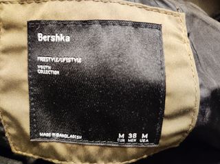 CHAQUETA BOMBER BERSHKA 