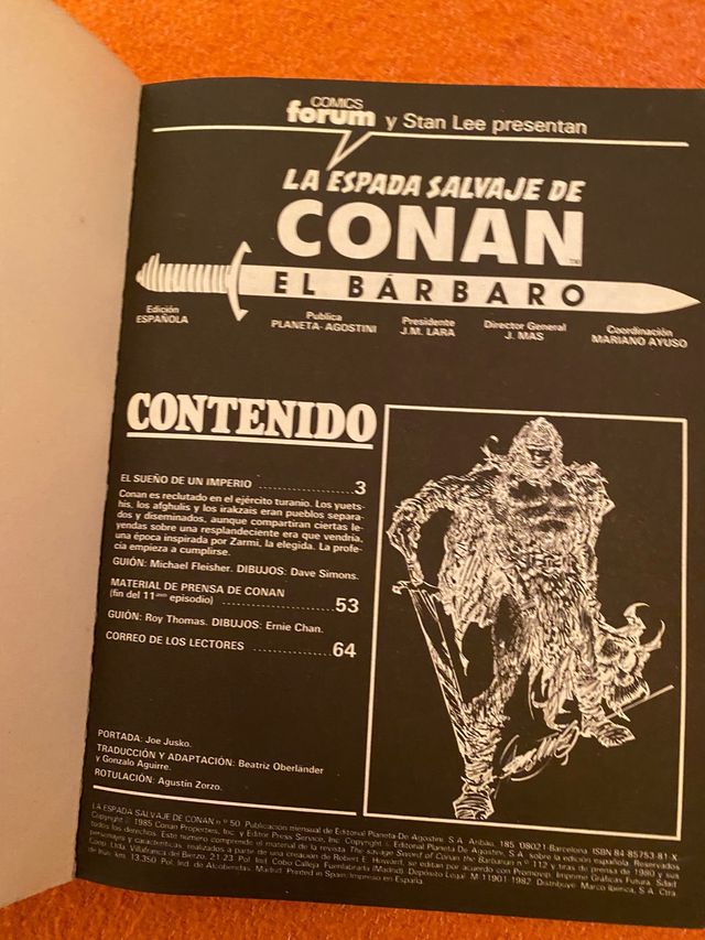 La espada salvaje de Conan nº7
