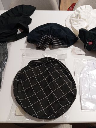  Gorro cocinero seta