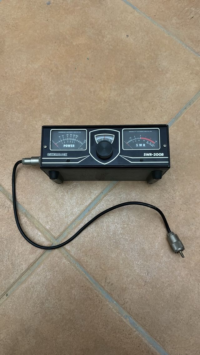 OSKERBLOCK SWR-200B MEDIDOR DE POTECIA