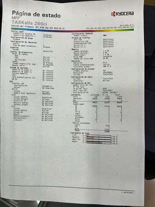 Impresora KYOCERA TASKALFA 226ci