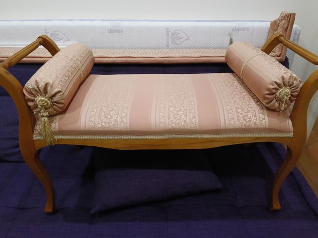 Banco para pies cama