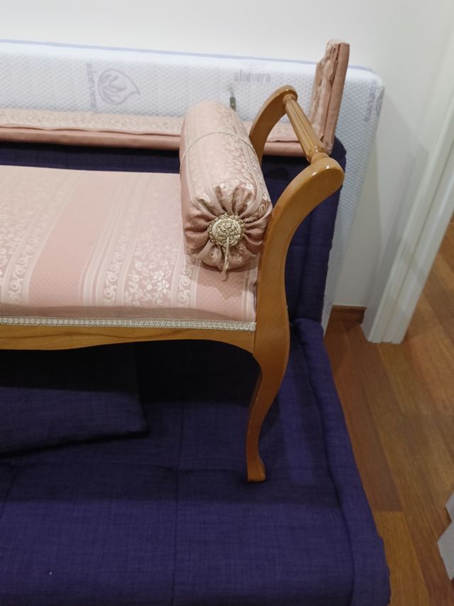 Banco para pies cama