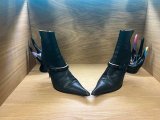 Botines negros