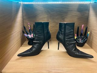 Botines negros