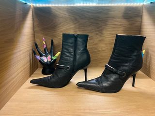 Botines negros