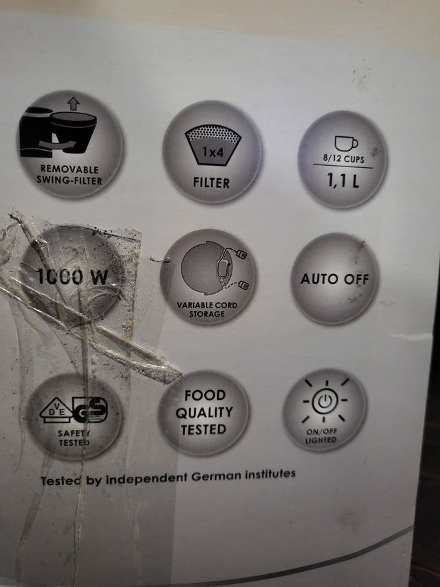 Cafetera de goteo Mellita Look Therm Selection