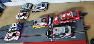 Coches Scalextric Digital y Advance