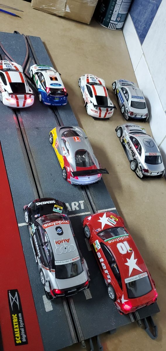 Coches Scalextric Digital y Advance