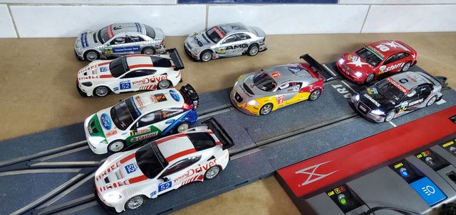 Coches Scalextric Digital y Advance