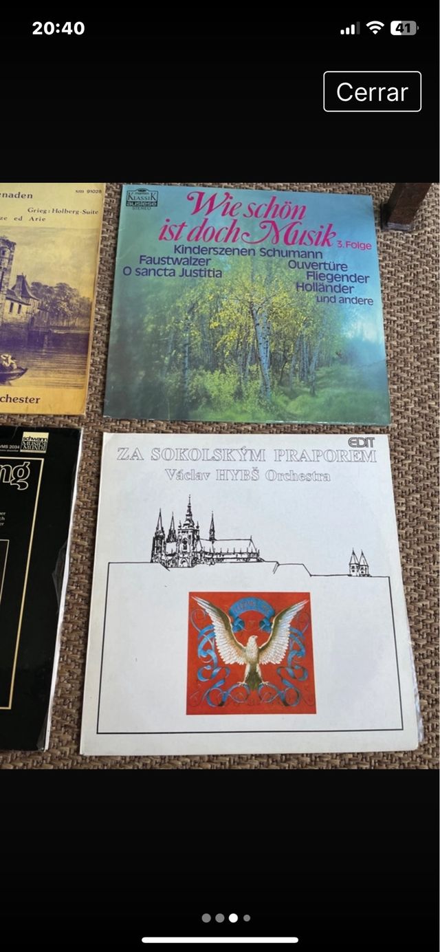 4 Vinilos LP música clásica