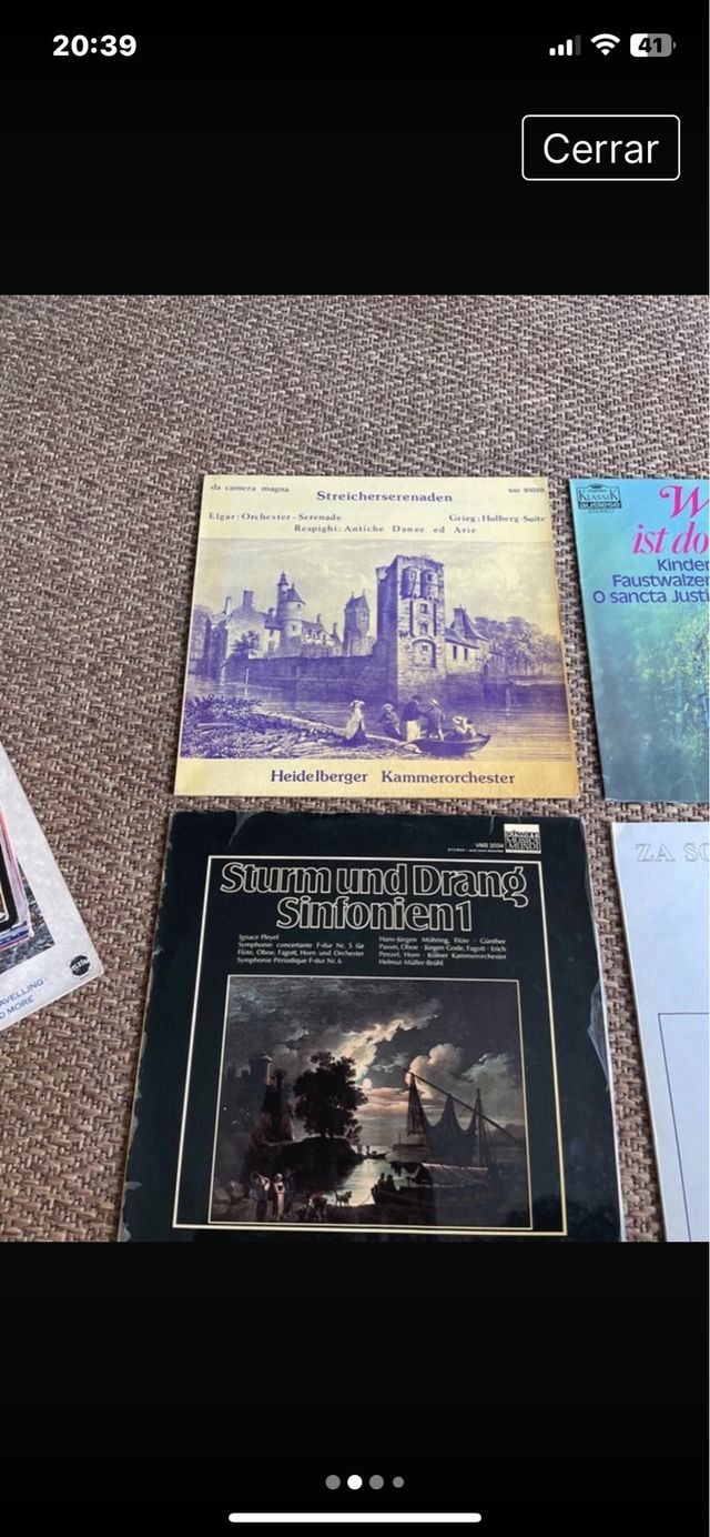 4 Vinilos LP música clásica