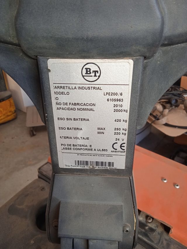 Transpaleta eléctrica