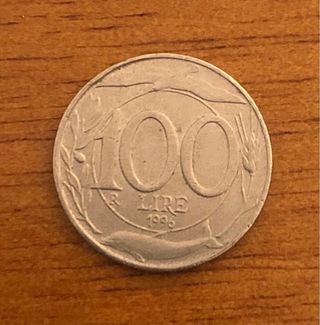 Moneta 100 lire Italiane
