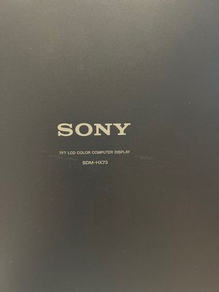 Monitor TFT LCS Sony 17 pulgadas