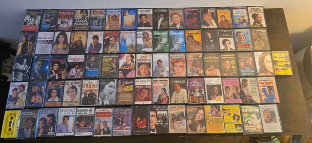 Lote casetes vintage