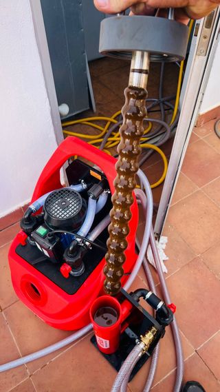 Fontaneria limpieza suelo radiante