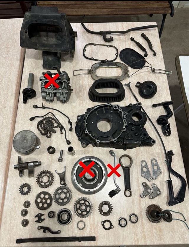 DESPIECE HONDA XL 600