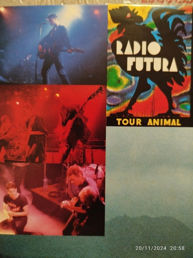 Vinilo El directo de Radio futura