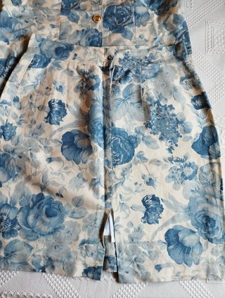Traje de chaqueta y falda de Sra,talla52