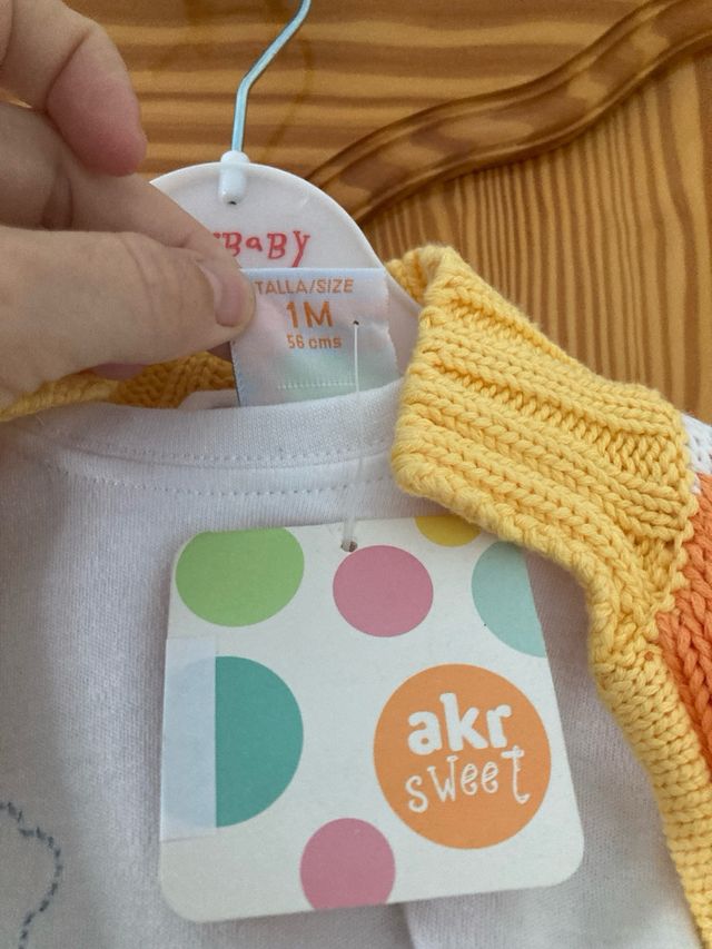 conjunto 3 piezas bebé