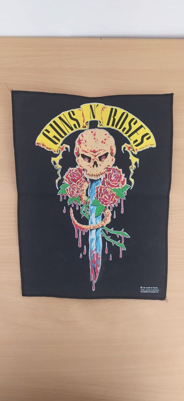 Pedaç espatlla/ Parche espaldera Guns N' Roses. 