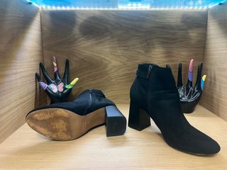 Botines negros