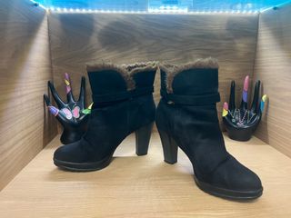 Botines negros