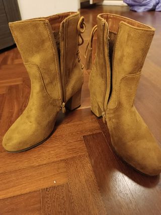 Botines cordones 