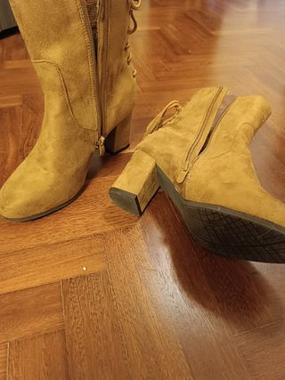 Botines cordones 