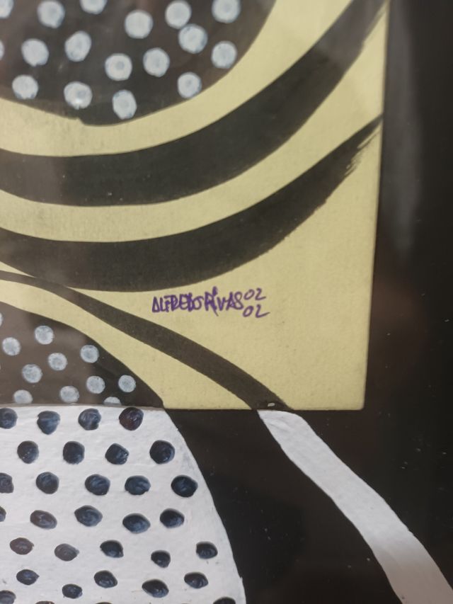 Autorretrato de pintor artista Santanderino