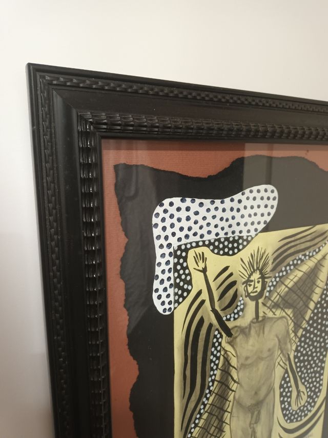 Autorretrato de pintor artista Santanderino