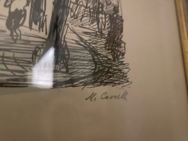 Litigrafia Michele Cascella , opera d’arte