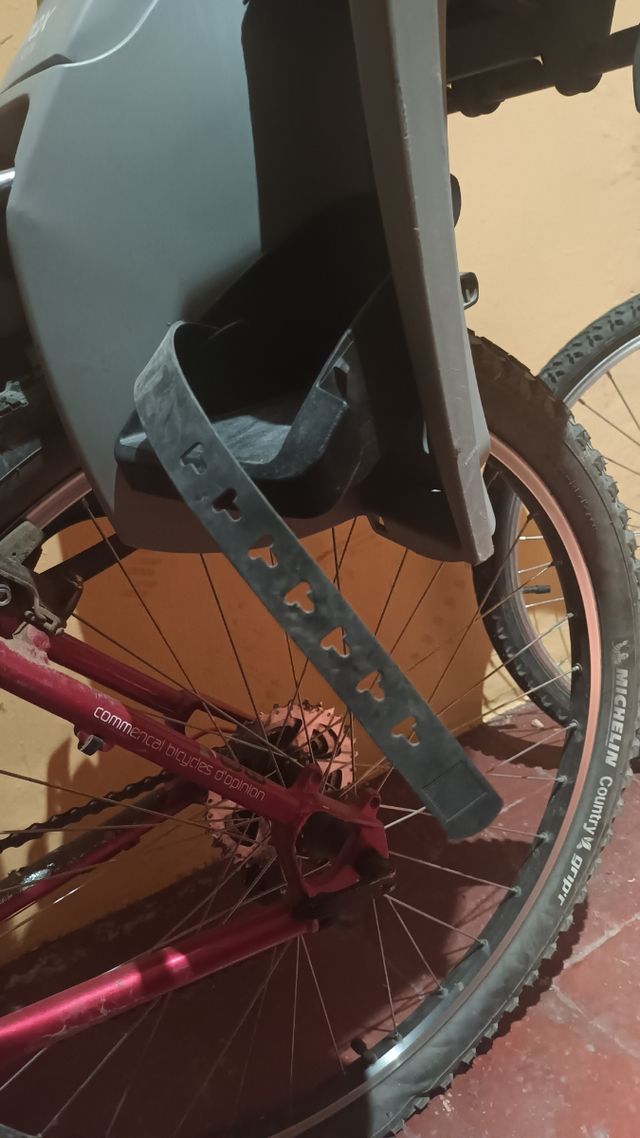 Portabebes bicicleta