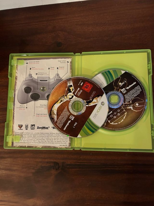 Juego xbox360-Rage anarchy edition