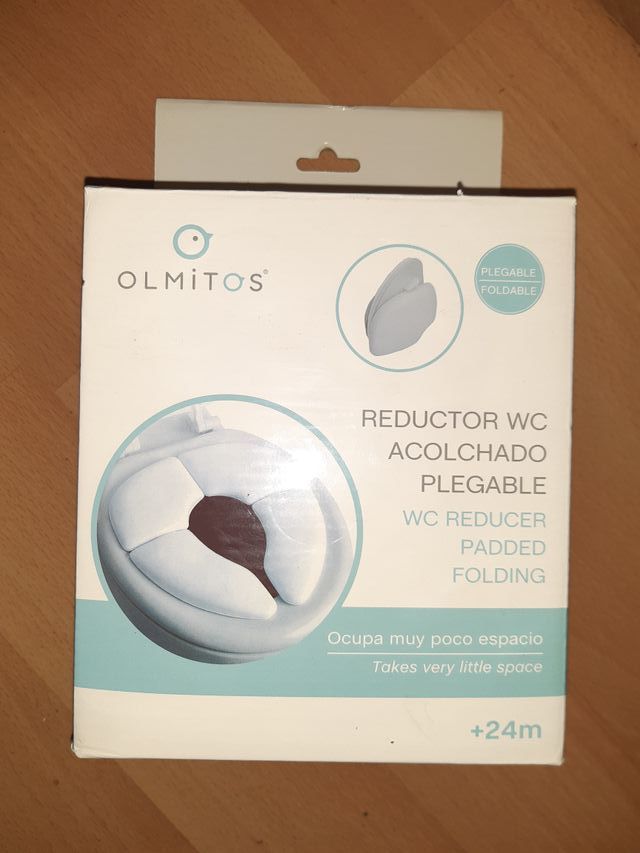 Reductor WC acolchado plegable.+ 24 Meses