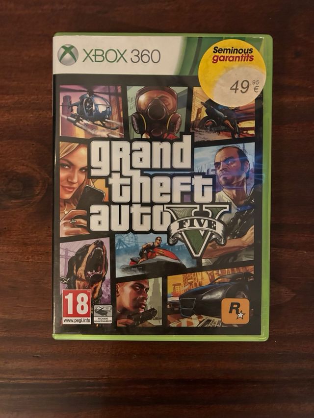 Juego Xbox360- Grand theft Auto 5