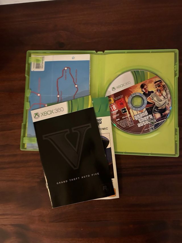 Juego Xbox360- Grand theft Auto 5