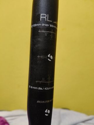 Manillar Bontrager Rl 42cm