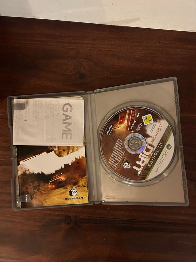 Juego Xbox 360- colin mcrae Dirt