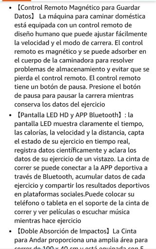 Cinta de correr plegable 