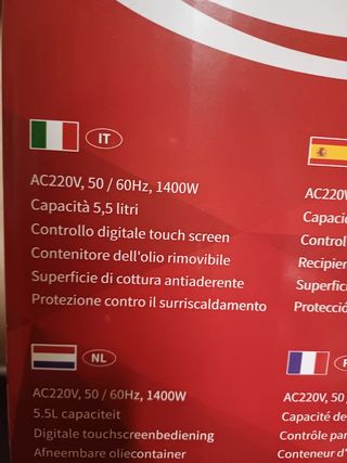 Friggitrice ad aria 