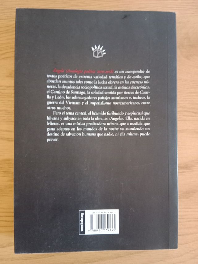Libro. Ángela. Antología poética.